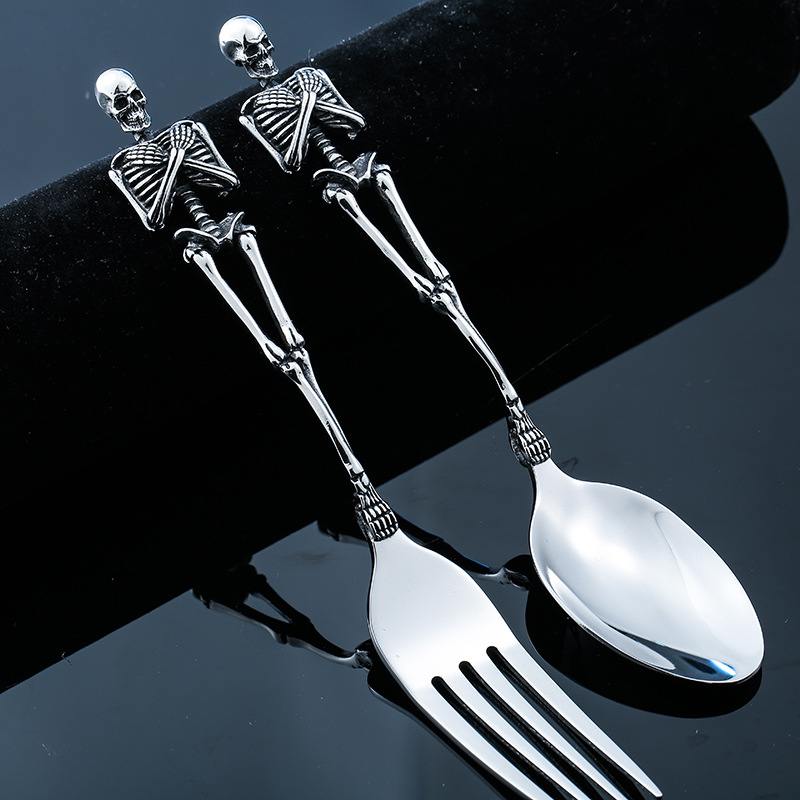 STAINLESS STEEL SPOON & FORK – Lulyboo