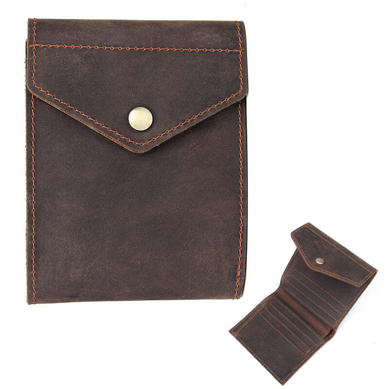 Front Pocket Bifold Leather Wallet
