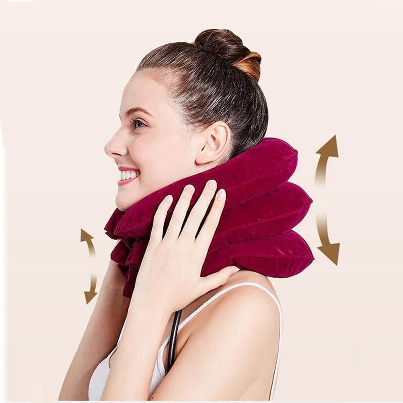 EasyRelief Inflatable Cervical Neck Traction Pillow-Buy 2 & Free Shipping