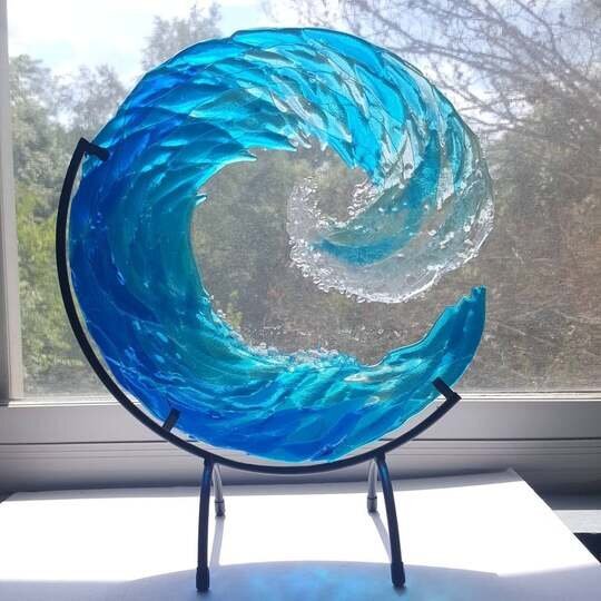 ⏰ Special Offer 49% OFF⏰ Ocean Wave Fused Sculpture