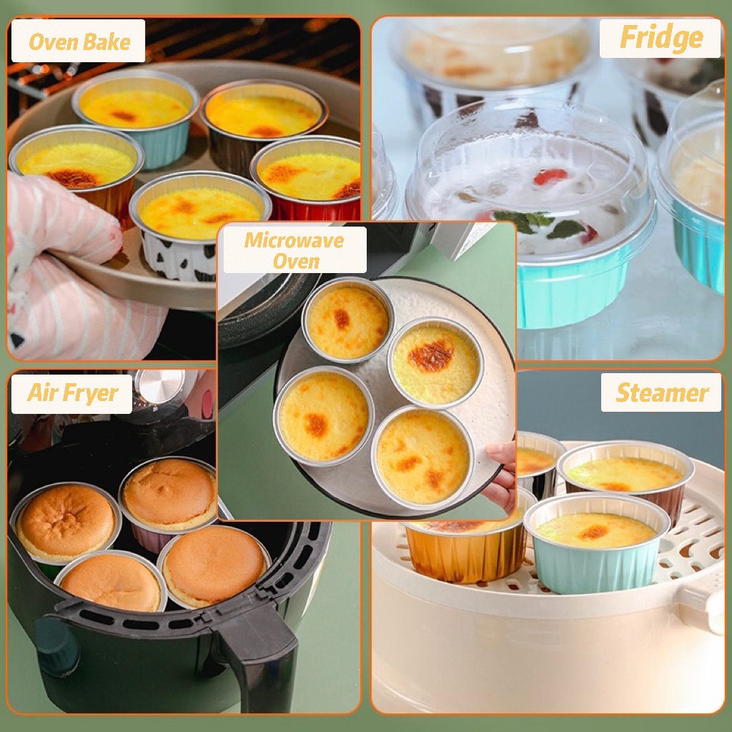 BIG SALE-48% OFF-Reusable Aluminum Foil Tin Cup