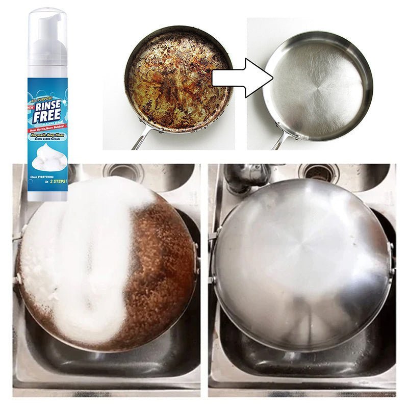 ✨2022 NEW Powerful Removal of Dirt Kitchen/Car Magic Grease Foam Cleaner