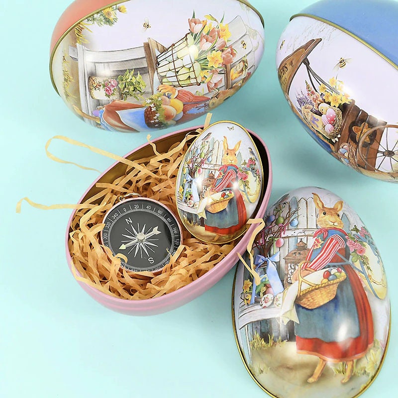 🔥Hot Sale🥚Vintage Style Tin Easter Eggs