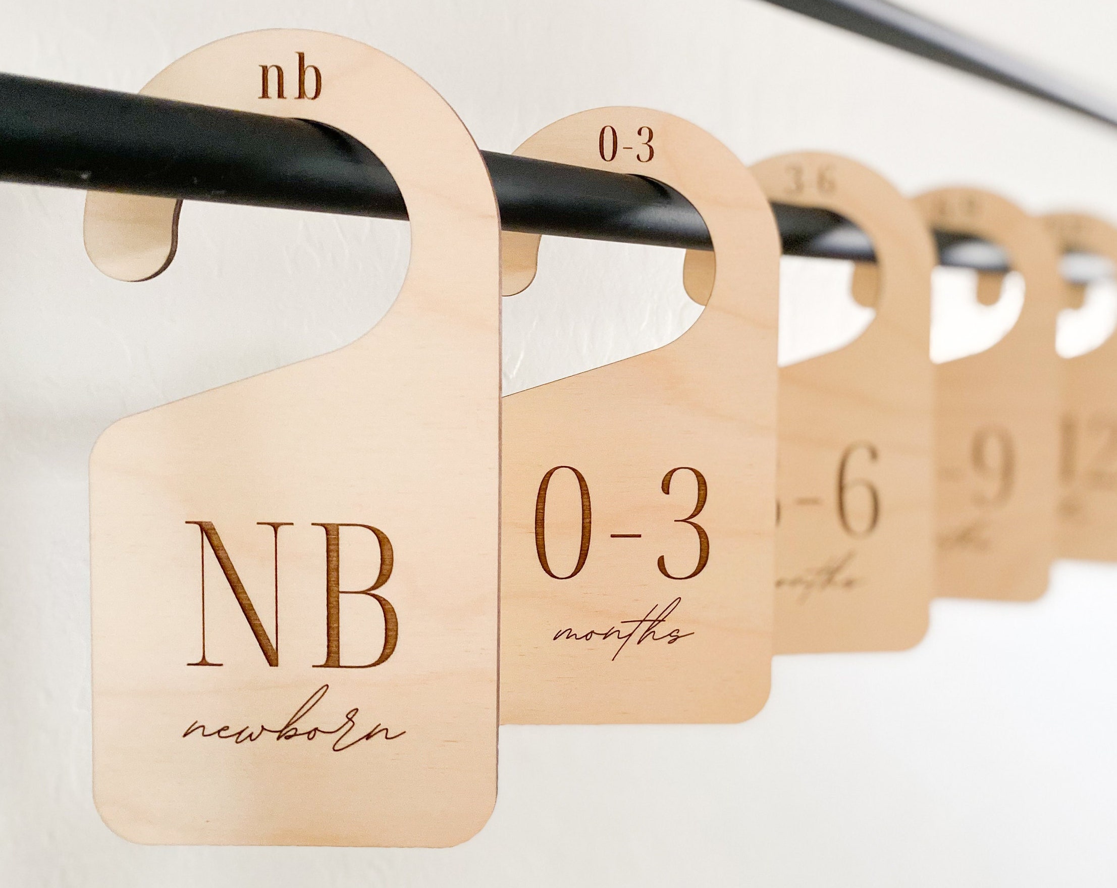 Modern Baby Closet Dividers pasable