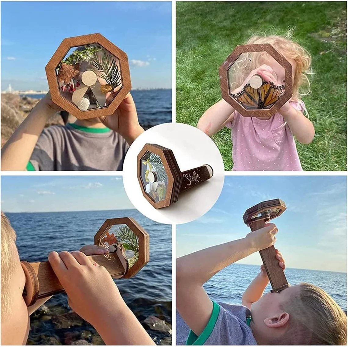 🎁The Best Gift——Natural Wood Kaleidoscope