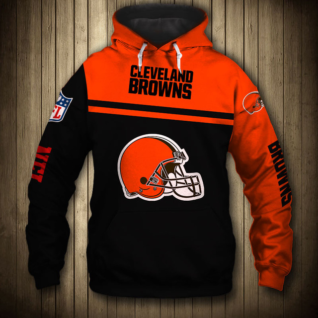 CLEVELAND BROWNS 3D HOODIE CCBB003