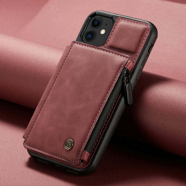 Premium iPhone Wallet Case With Card Holder