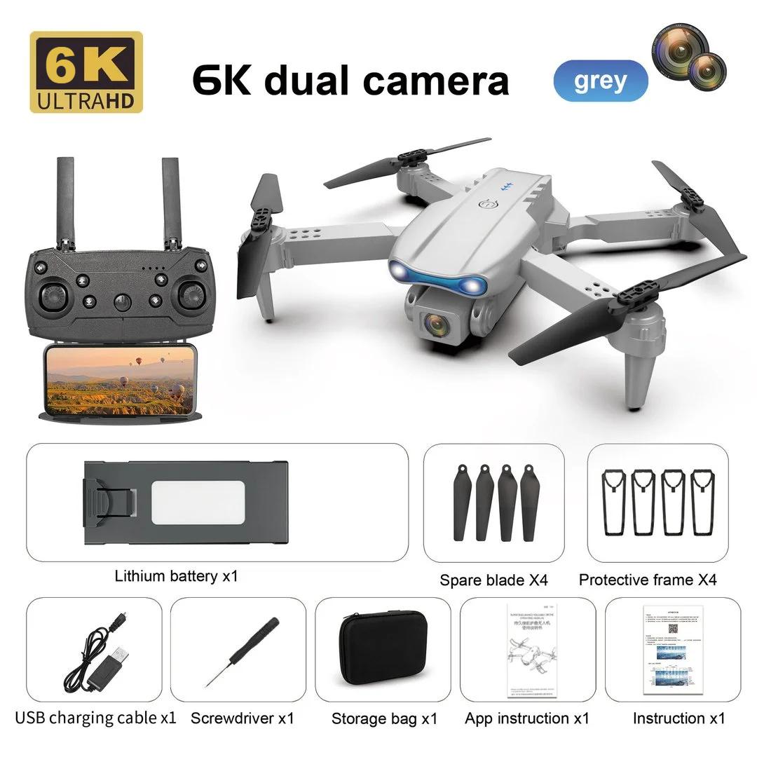 GPS Professional Drones with 6K UHD ESC Dual Cameras for Adults Beginners