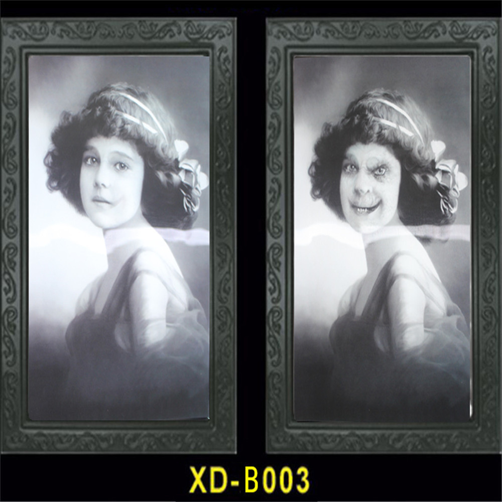💝Halloween Special Gift -Victorian Style Hologram Picture With Frame