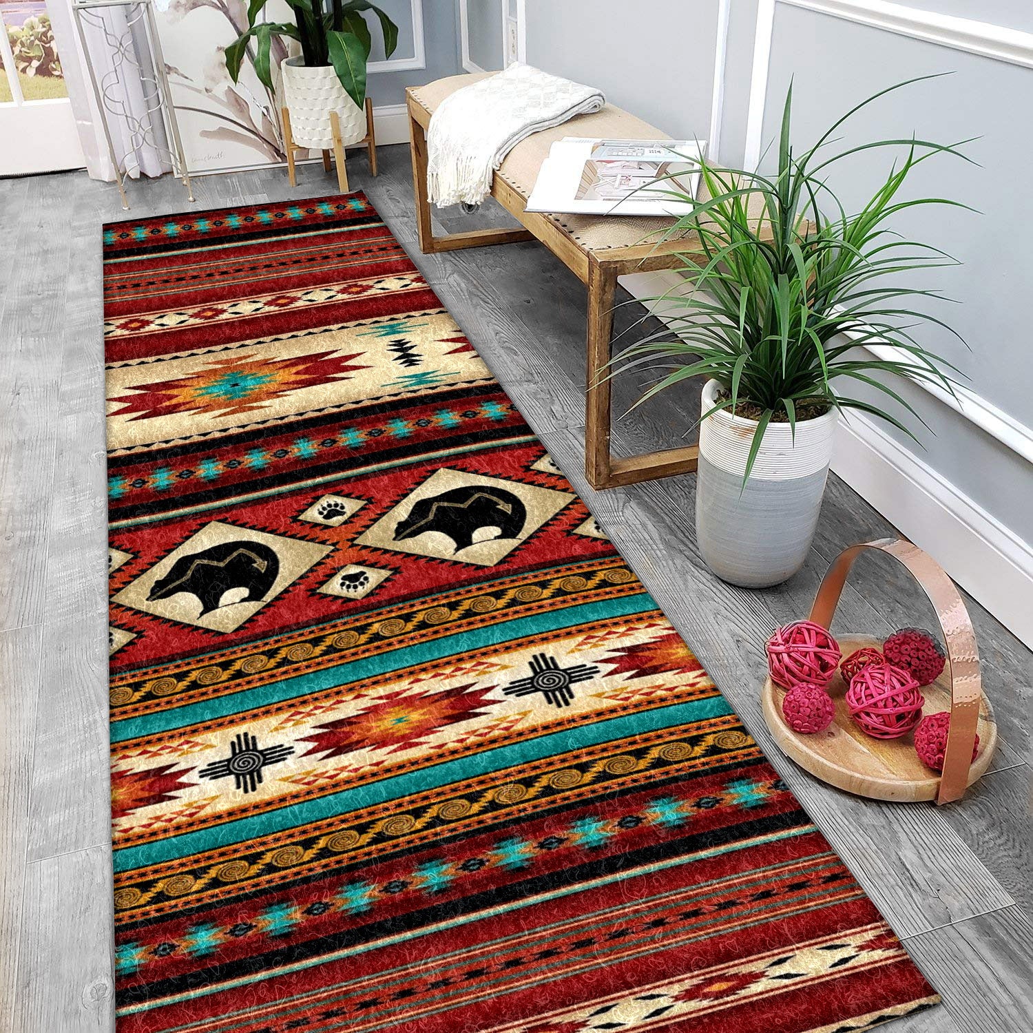 Native American TL2009093N Runner Rug Mangmercy