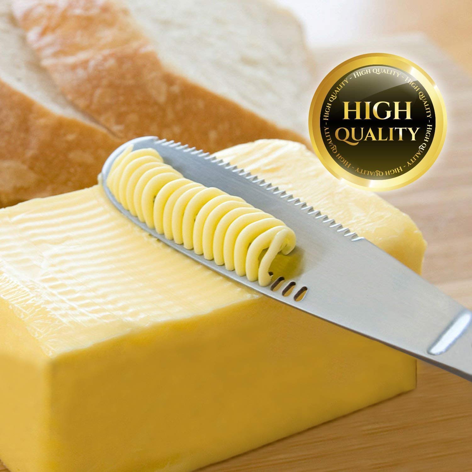 🎁Christmas Promotion🎄【50% OFF & BUY 2 GET 1 FREE】- 3 In 1 Food Grade 304 Stainless Steel Butter Knife