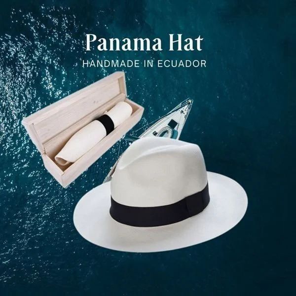 🔥Father's Day Promotion🔥--🌿Classic Panama Hat-Handmade In Ecuador