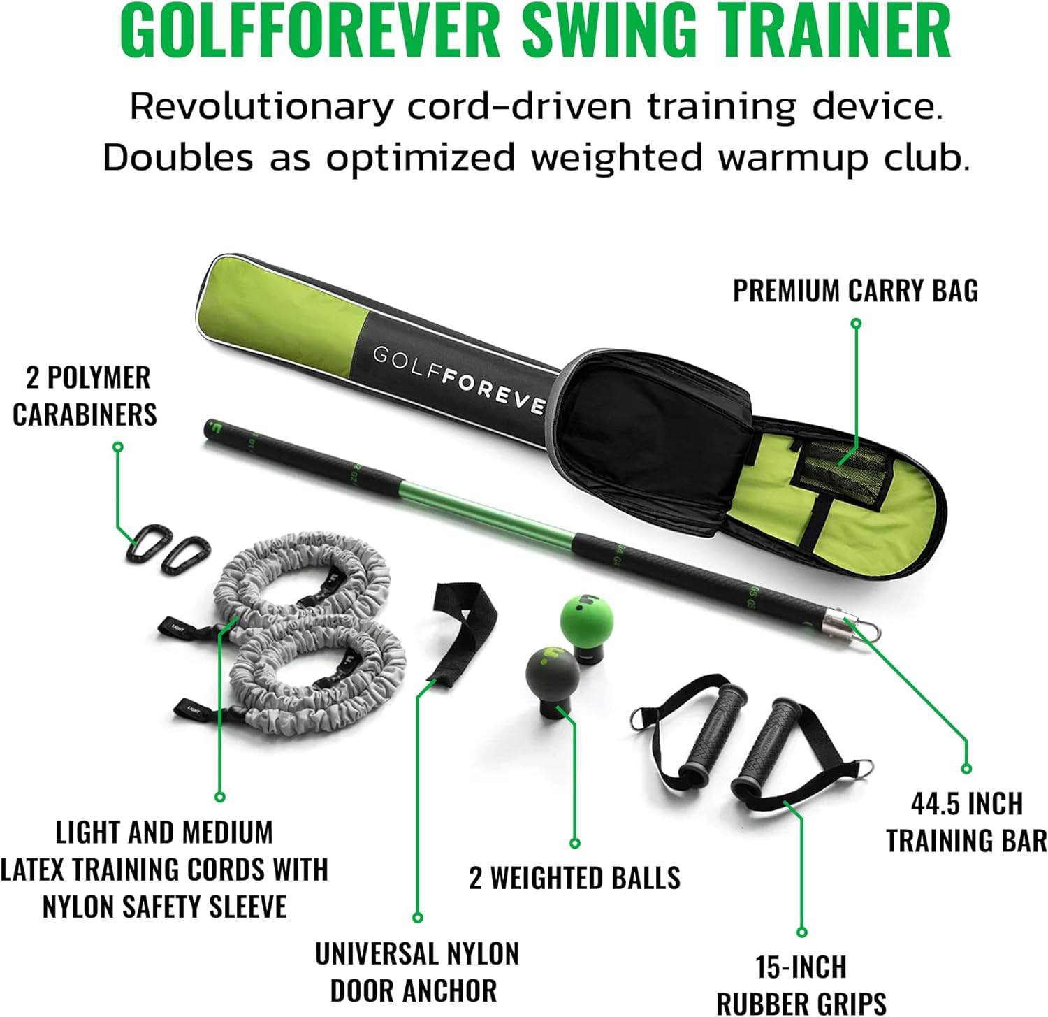 Golf Forever Year-Round Golf Swing Trainer Aid Kit