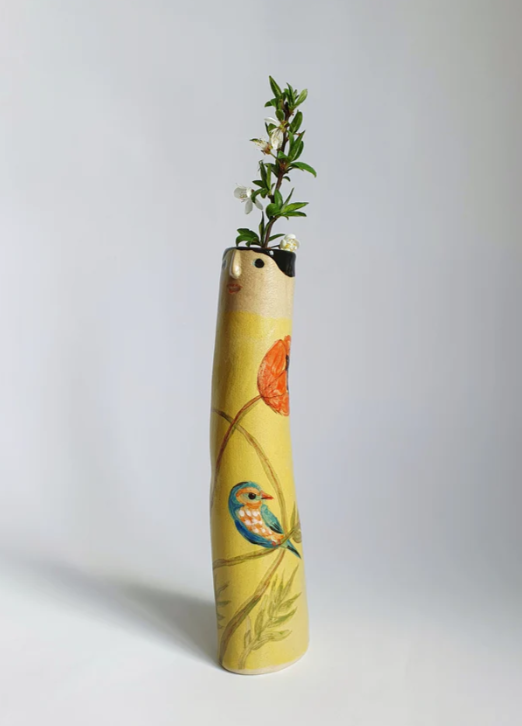 Bohemian style-Spring Family Bud Vases