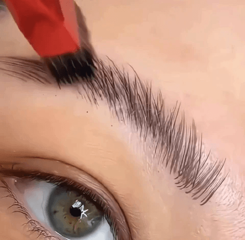Wild Eyebrow Brush with Eyebrow Powder