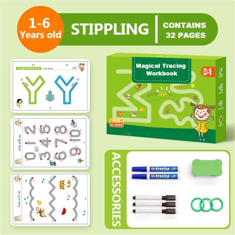 [💥SAVE 60% OFF TODAY ONLY] Magical Tracing Workbook Set - BUY 2 SETS FREE SHIPPING