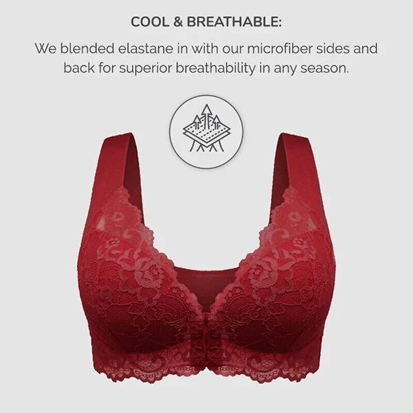 🔥Mother's Day Sale 49% OFF🎁Front Closure 5D Shaping Push Up Bra – Seamless, Beauty Back, Comfy