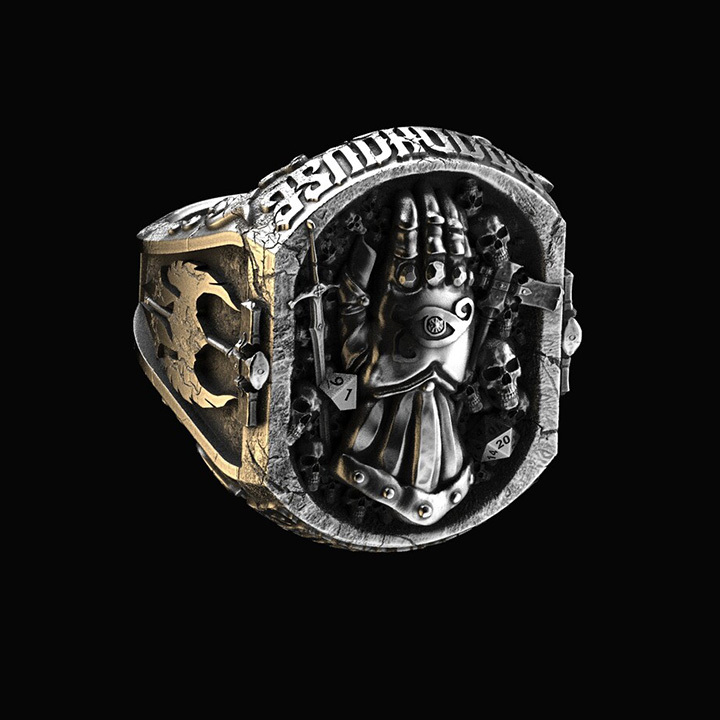 Justice Holy Sword Knight Judgment Ring