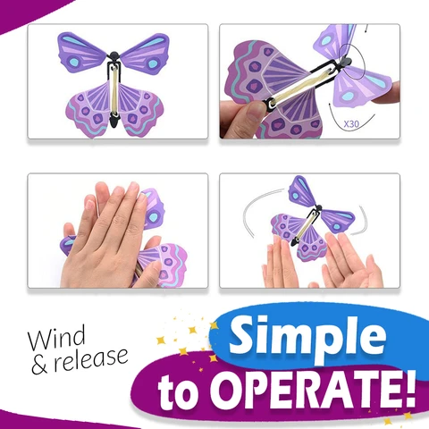 Creative Magic Flying Butterflies Toy