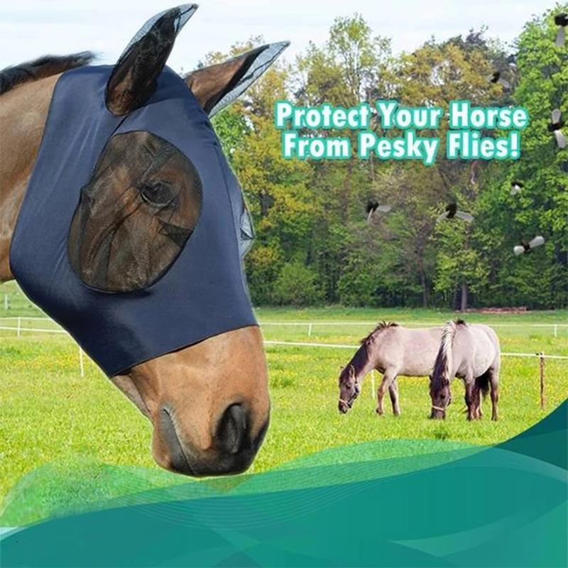 Equine Mask Anti-Fly Mesh-🔥Buy More,Save More!🔥