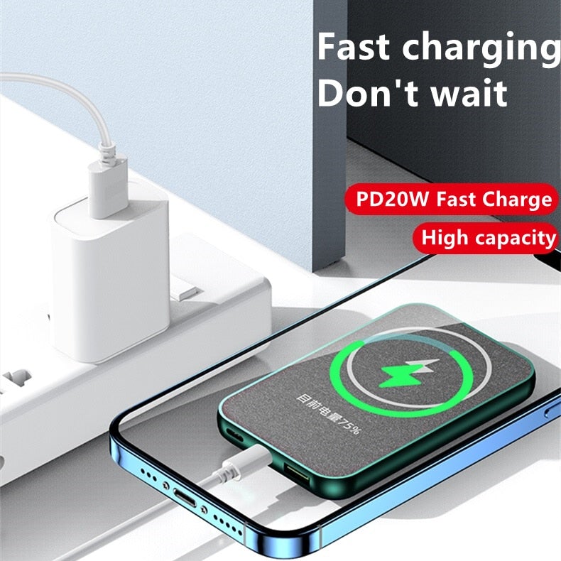 10000 mAh MagSafe Power Bank with Stand