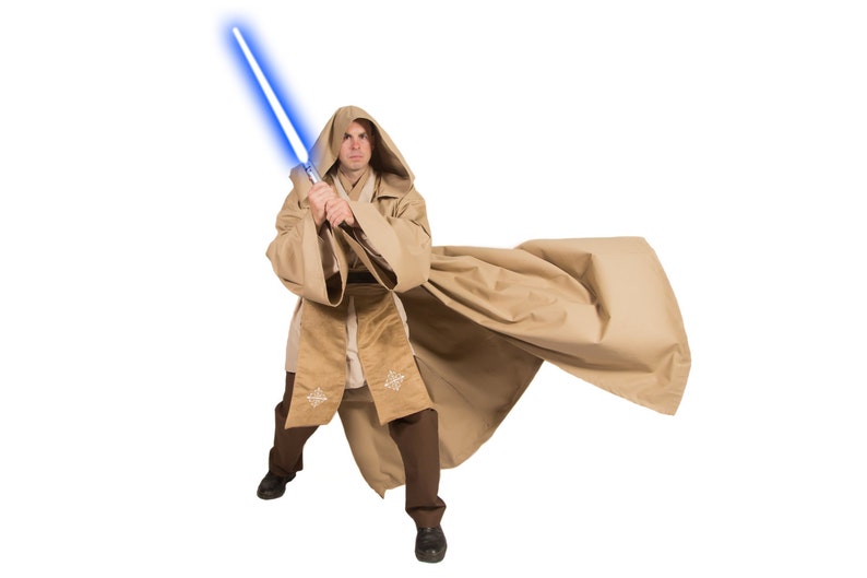 Adult Obi-Wan Star Wars Cosplay Costume Set