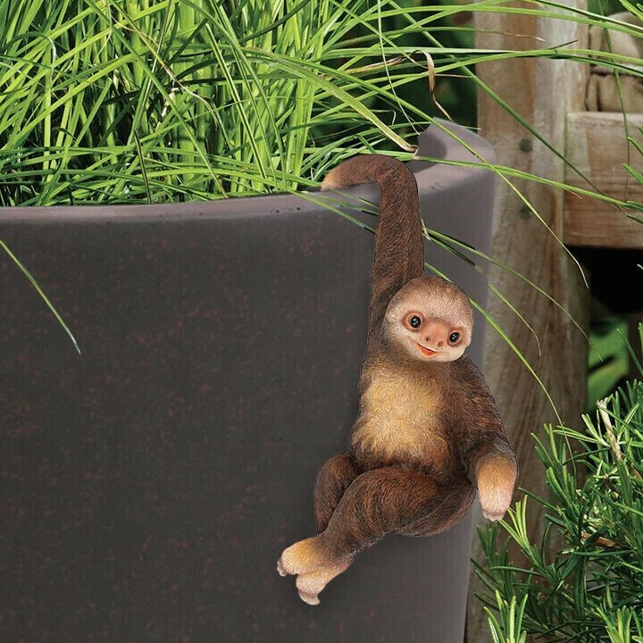 Sinbad The 3-Toed Sloth Hanging Statue