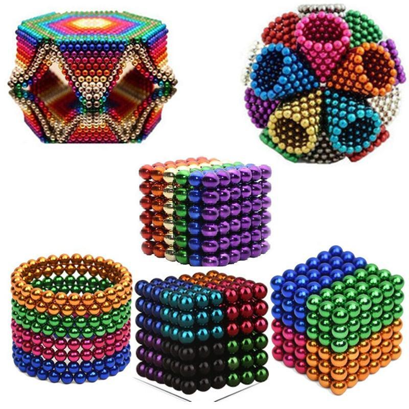 (🌲EARLY CHRISTMAS SALE - 50% OFF) 🎁Multi Colored DigitDots 216 Pcs Magnetic Balls🔥Buy More Save More🔥