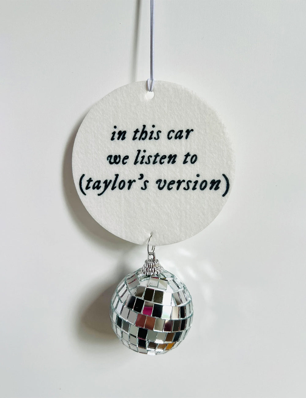 In This Car We Listen T'S Version Ornament