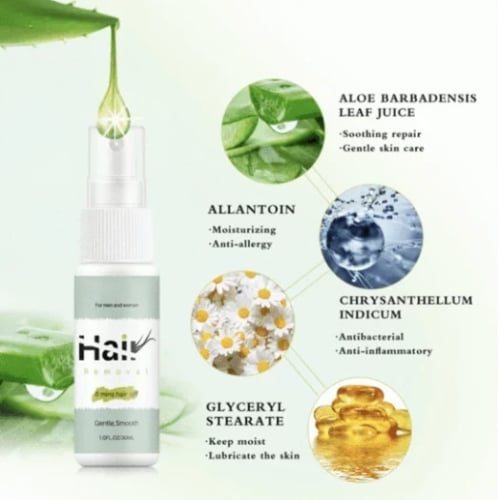 ⭐BUY 2 GET 1 FREE (3PCS)SEMI-PERMANENT HAIR REMOVAL SPRAY