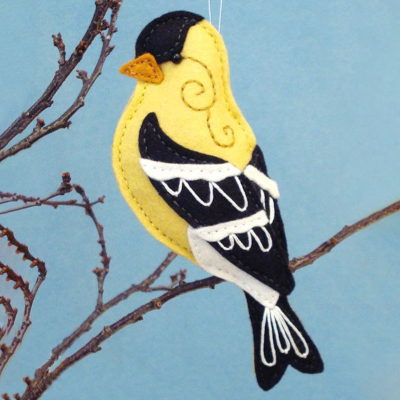 🐦FELT BIRD ORNAMENT