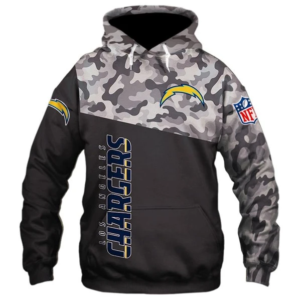 LOS ANGELES CHARGERS 3D MILITARY