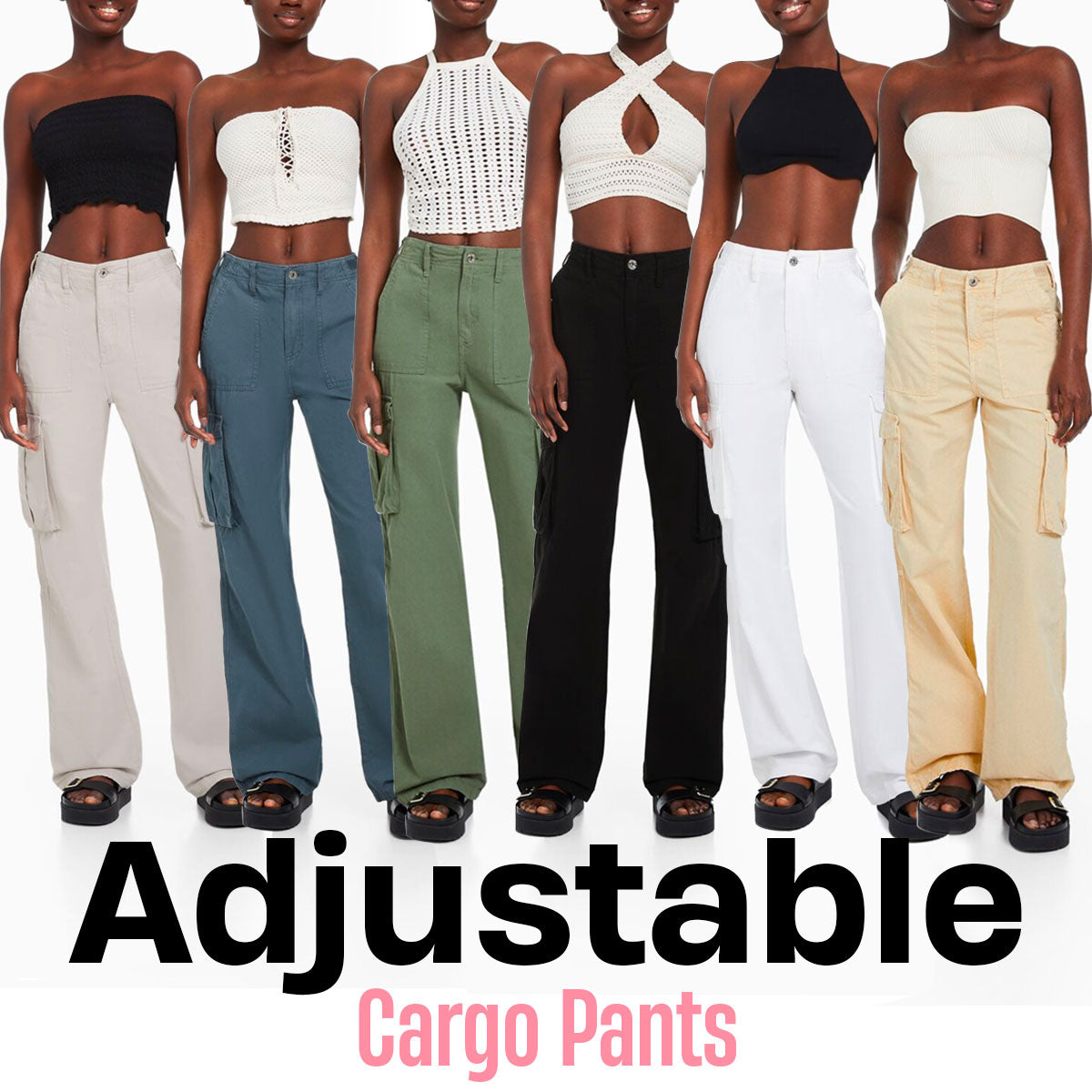 Adjustable Cargo Pants