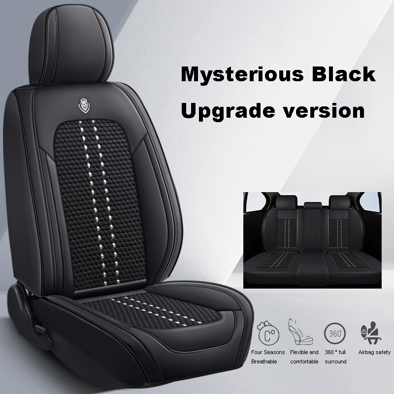 Nappa Leather Sports Style Modified Car Cushion Seat Cover