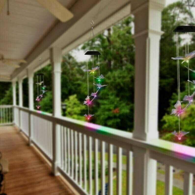 The most eye-catching rainbow wind chime