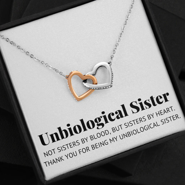 Unbilogical Sister - Forever Sisters - Interlocking Necklace