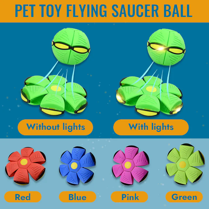 The Flying Saucer Ball🐾
