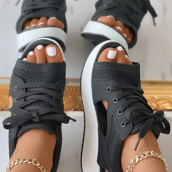 Brashmi Lace-Up Sandals