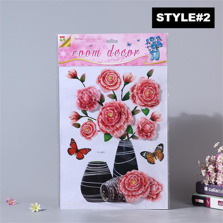(Last Day Flash Sale-50% OFF) 3D Flower Stickers-BUY 3 FREE SHIPPING