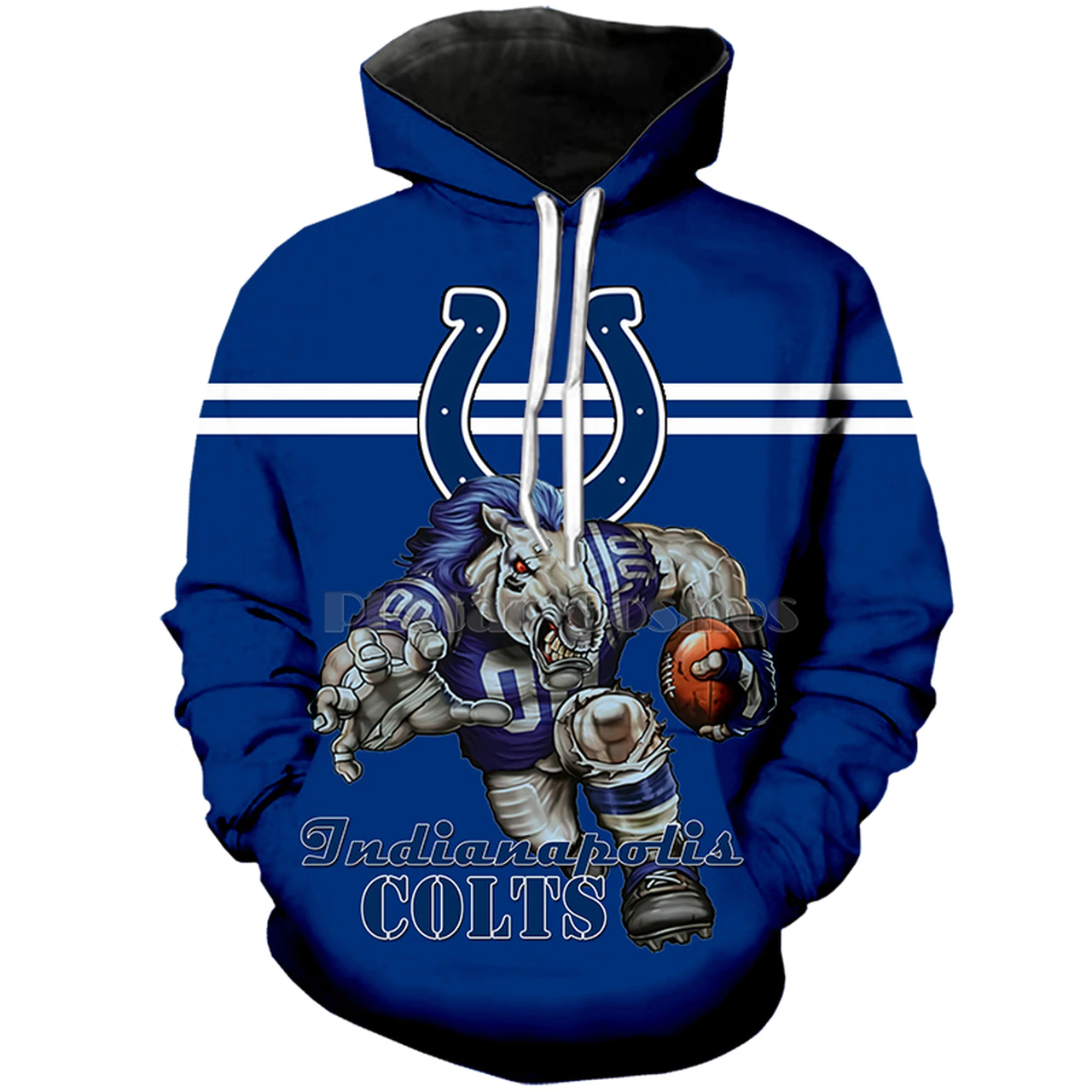 INDIANAPOLIS COLTS 3D HOODIE IICC010