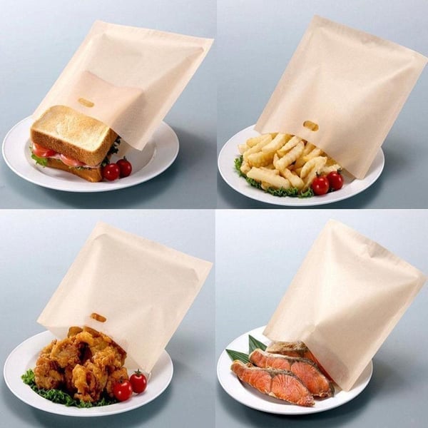 (🌲Early Christmas Sale- SAVE 48% OFF)Reusable Toaster Bag-BUY 5 GET 3 FREE NOW！