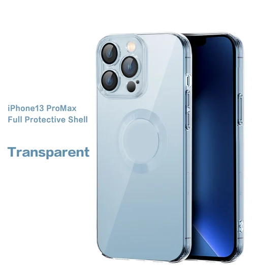 Clean Lens Electroplated Transparent Drop-proof Case For iPhone