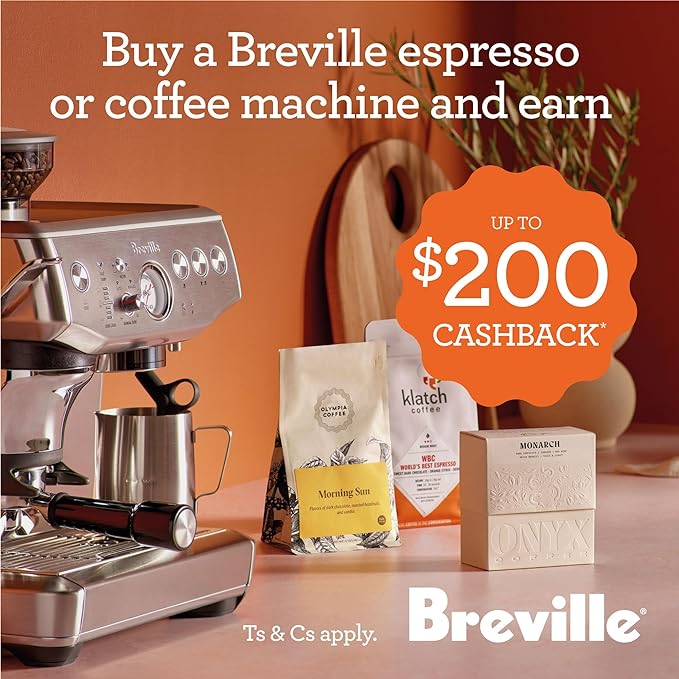 Breville Barista Express Espresso Machine, Brushed Stainless Steel