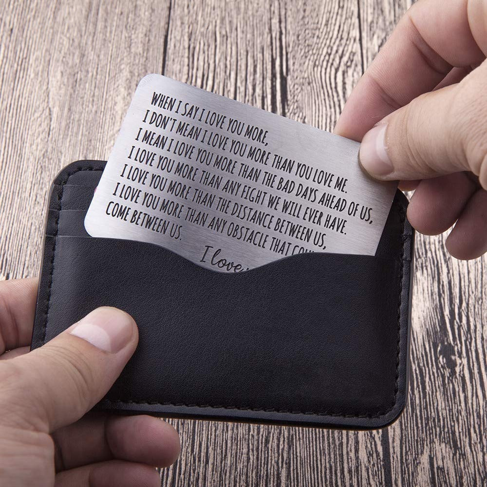 Wallet Insert Cards