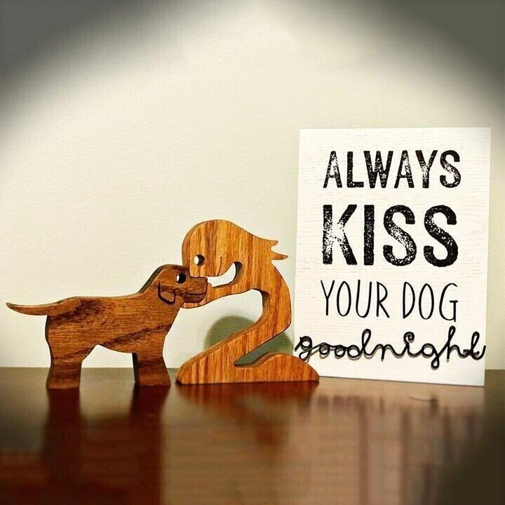 🐕😺Pet lover gifts |Wood sculpture |Table ornaments |Carved wood decor | Pet memorial | For puppies