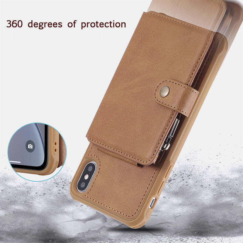 Wallet Case for iPhone Samsung