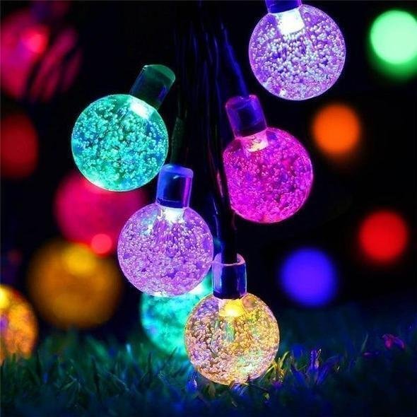 Solar Powered LED Outdoor String Lights-BUY 2 GET 10% OFF & FREE SHIPPING