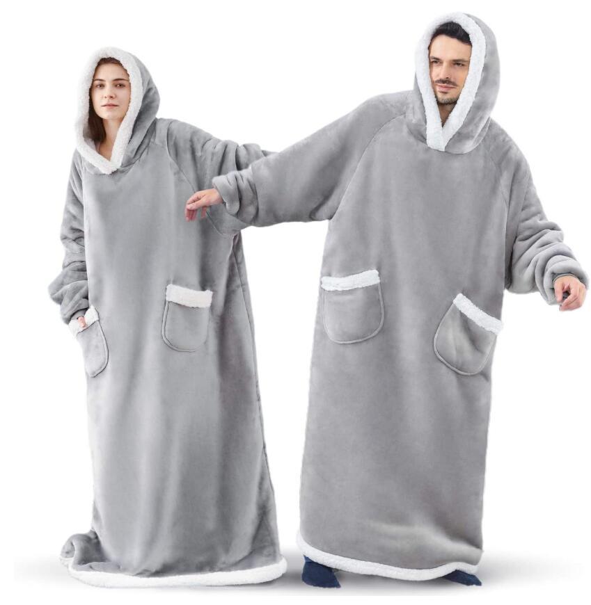 Oversized Full Body Length Hoodie Blanket- Free Shipping