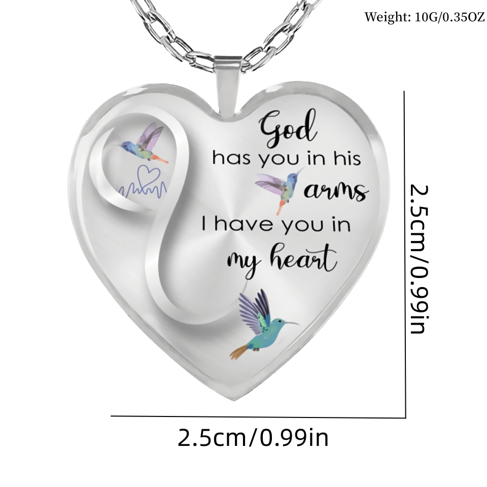 Embraced by Faith, Held in Love Necklace