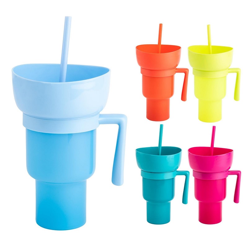 Reusable Snack and Drink Cup for adults, Kids